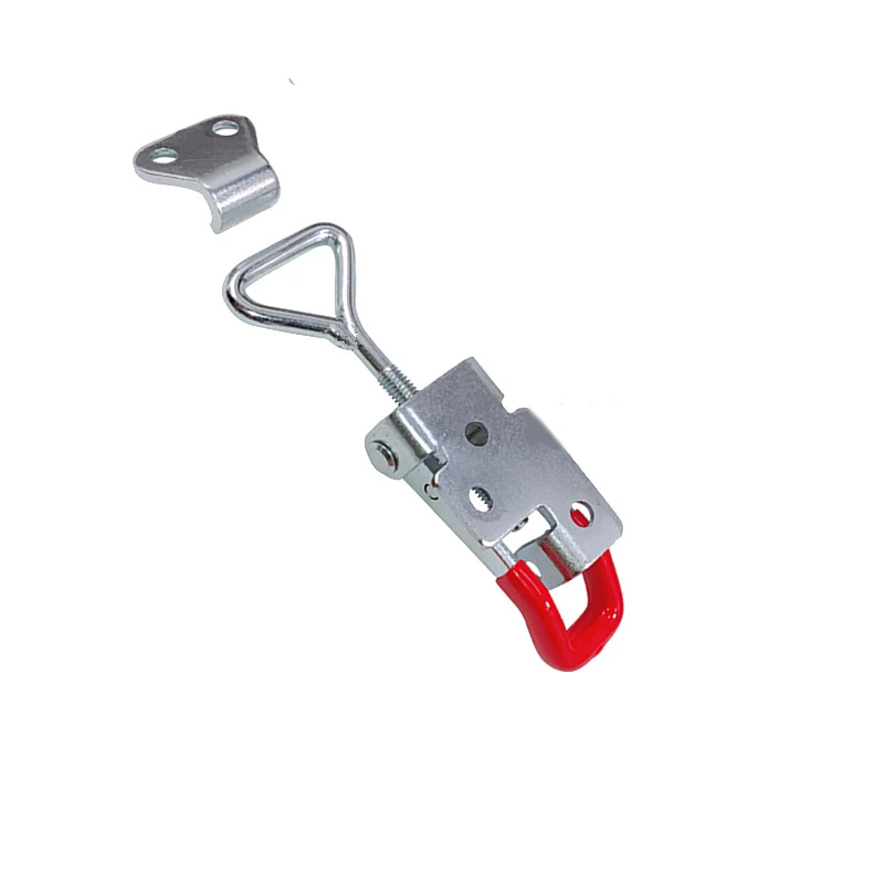 2pcs Toggle Latch Catch Toggle Clamp Adjustable Cabinet Boxes Lever Handle Lock Hasp For Sliding Door Furniture Hardware