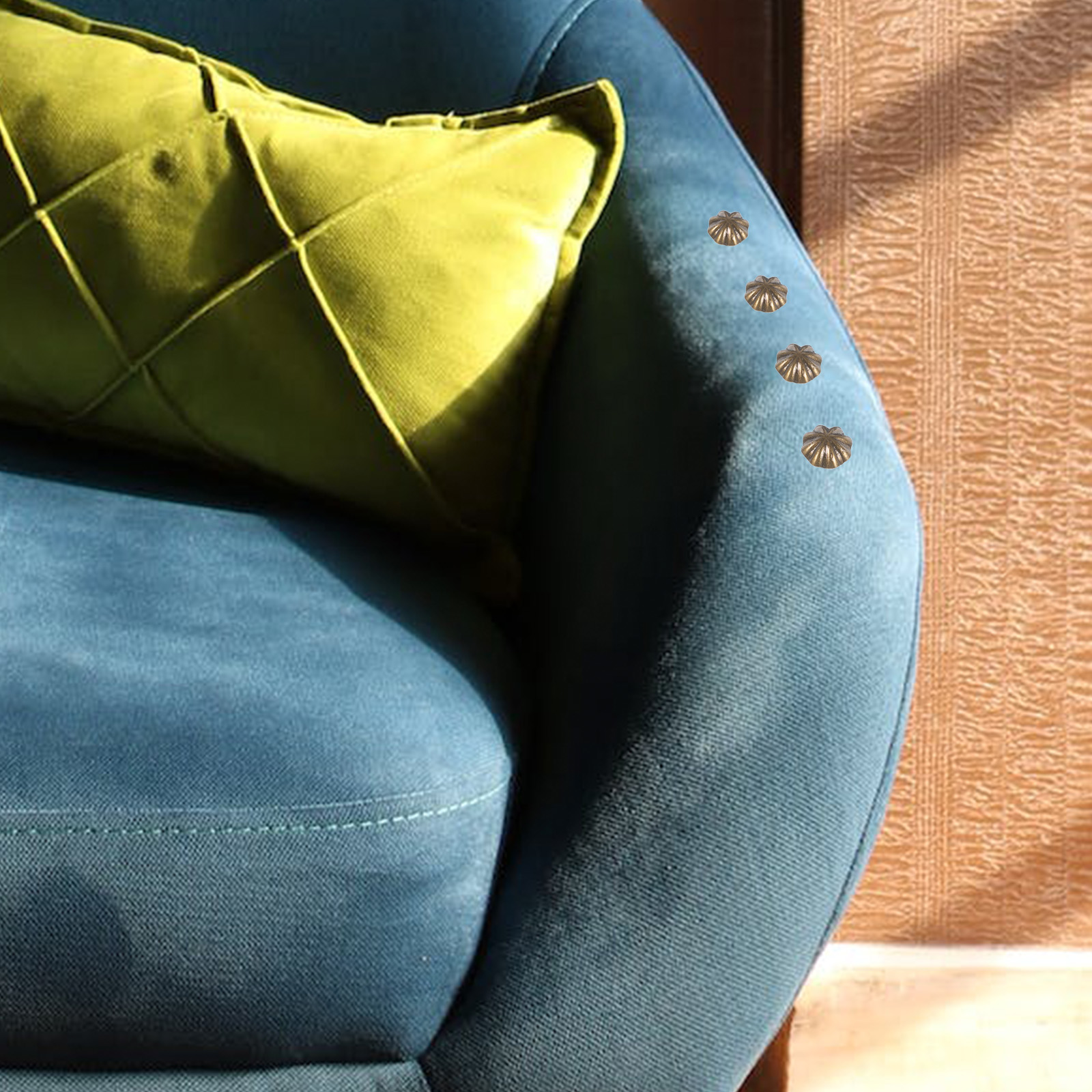 100 Pcs Furniture Decorative Nails Vintage Sofa Tack Foam Carpet Tacks Heads Upholstery Iron Metal for