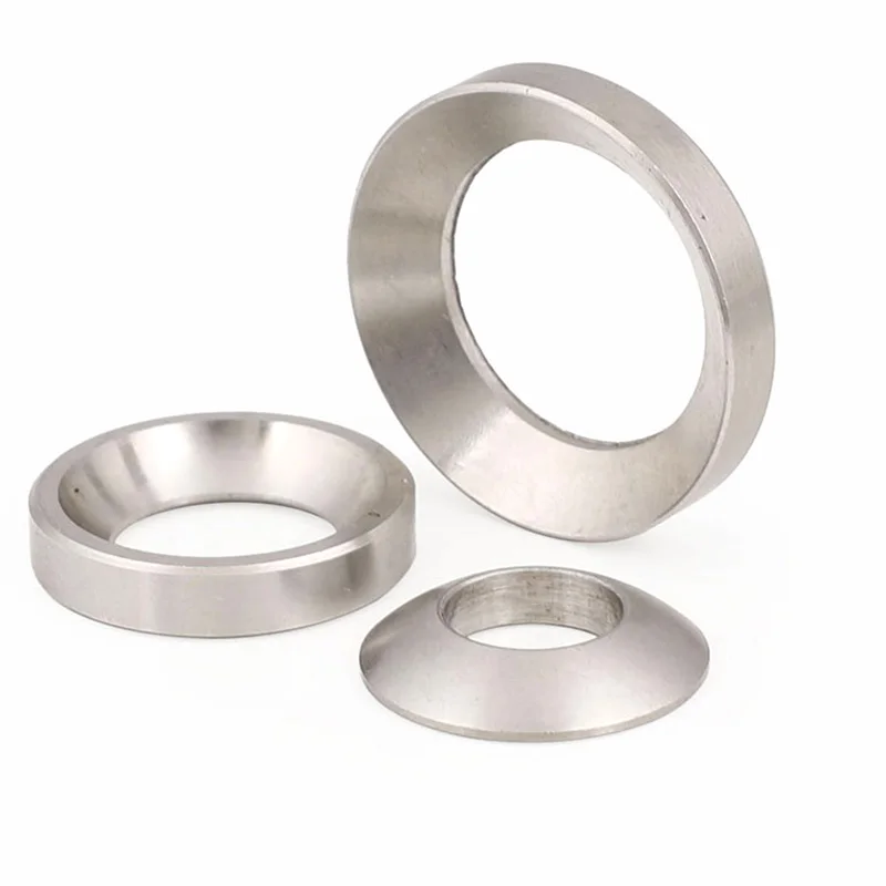 Conical Spherical Washer M6 M8 M10 M12 M16 M20 M24 Countersunk Washer Stainless Steel  Concave Convex Cone Gasket Carbon Steel