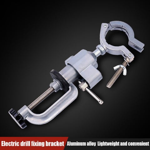 360 Rotating Universal Clamp-On Bench Vises Holder Universal Rotating Fixed Bracket For Electric Grinder And Electric Drill