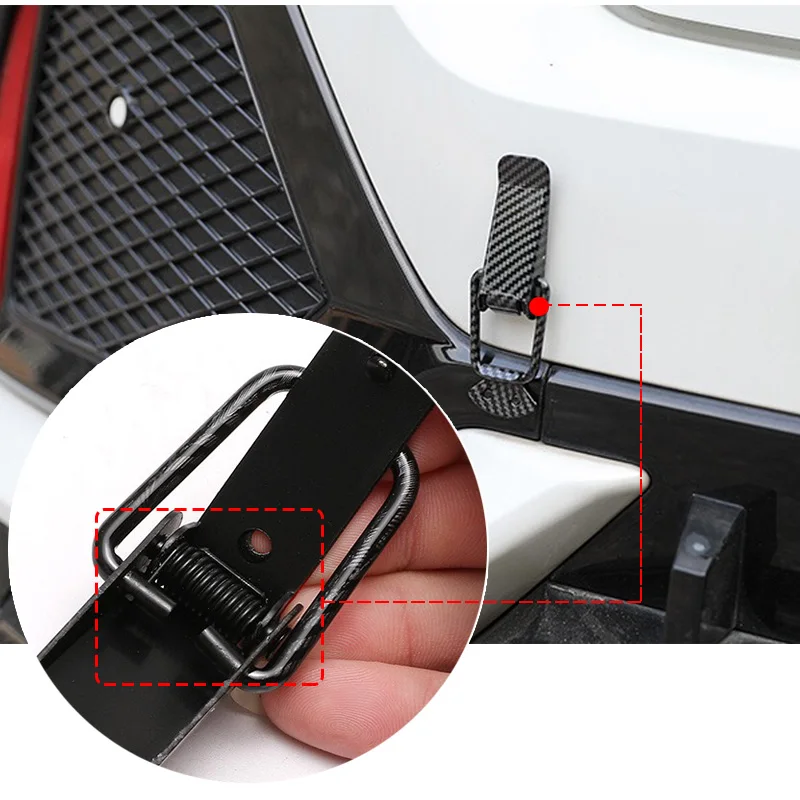 Multi-color Car Bumper Pull Hooks Small Size Connecting Locks And Fixing Clips Fastener Clip Universal Bumper Quick Release Hook