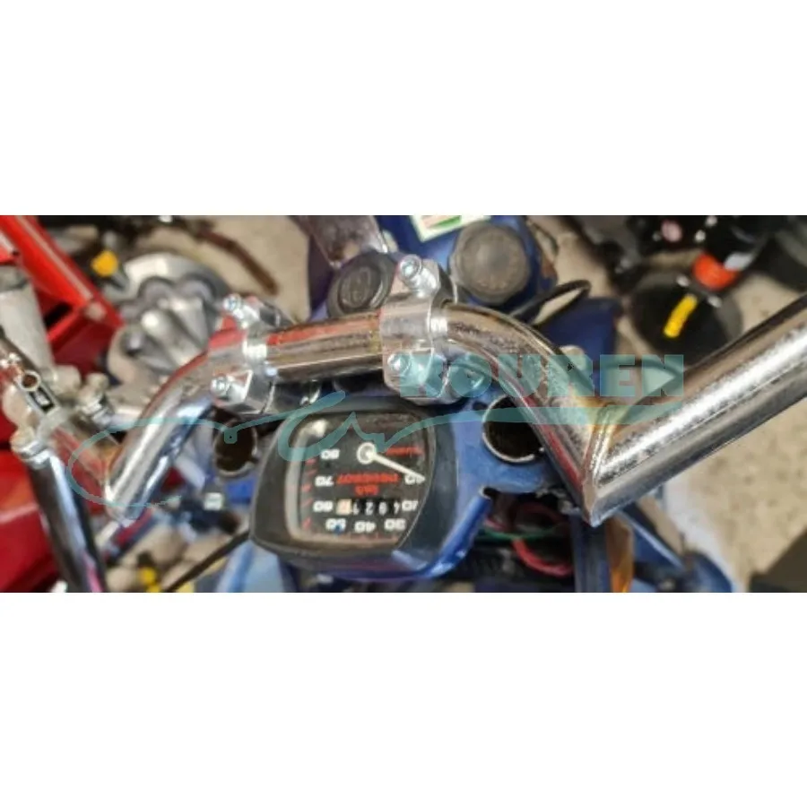 7/8'' 22mm Handlebar Bar Risers Mount Bracket Clamp Taper For 2 Stroke 47cc 49cc Moto Dirt Bike Motorcycle Motocross Modified