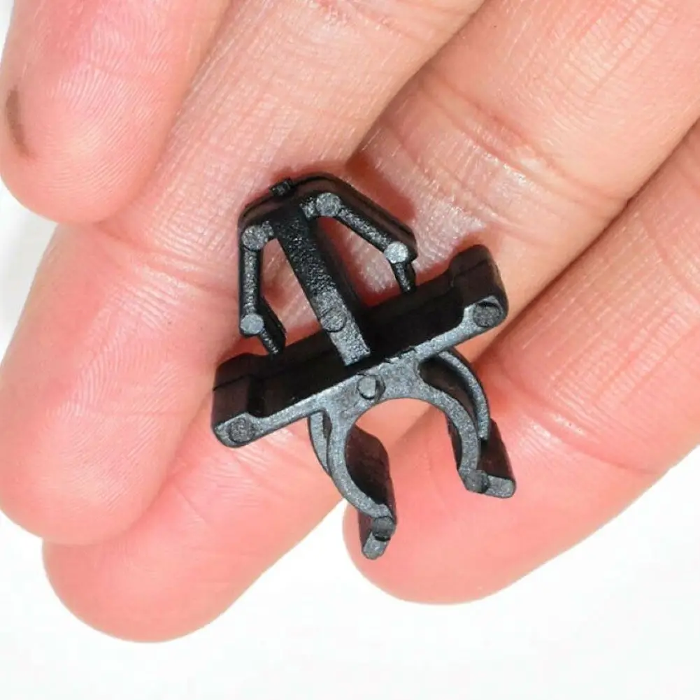 2pcs Car Hood Prop Rod Clip Stay Clamp Holder For Nissan Plastic Black GOOD QUALITY Fastener Retainer