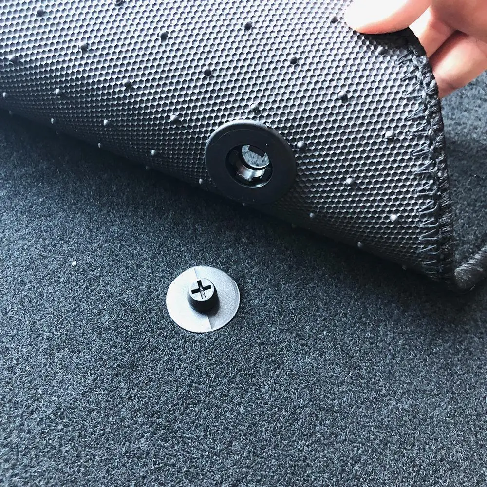 8pcs Universal Car Floor Mat Clips Retention Holders Grips Carpet Fixing Clamps Buckles Anti Skid Fastener Retainer Resistant
