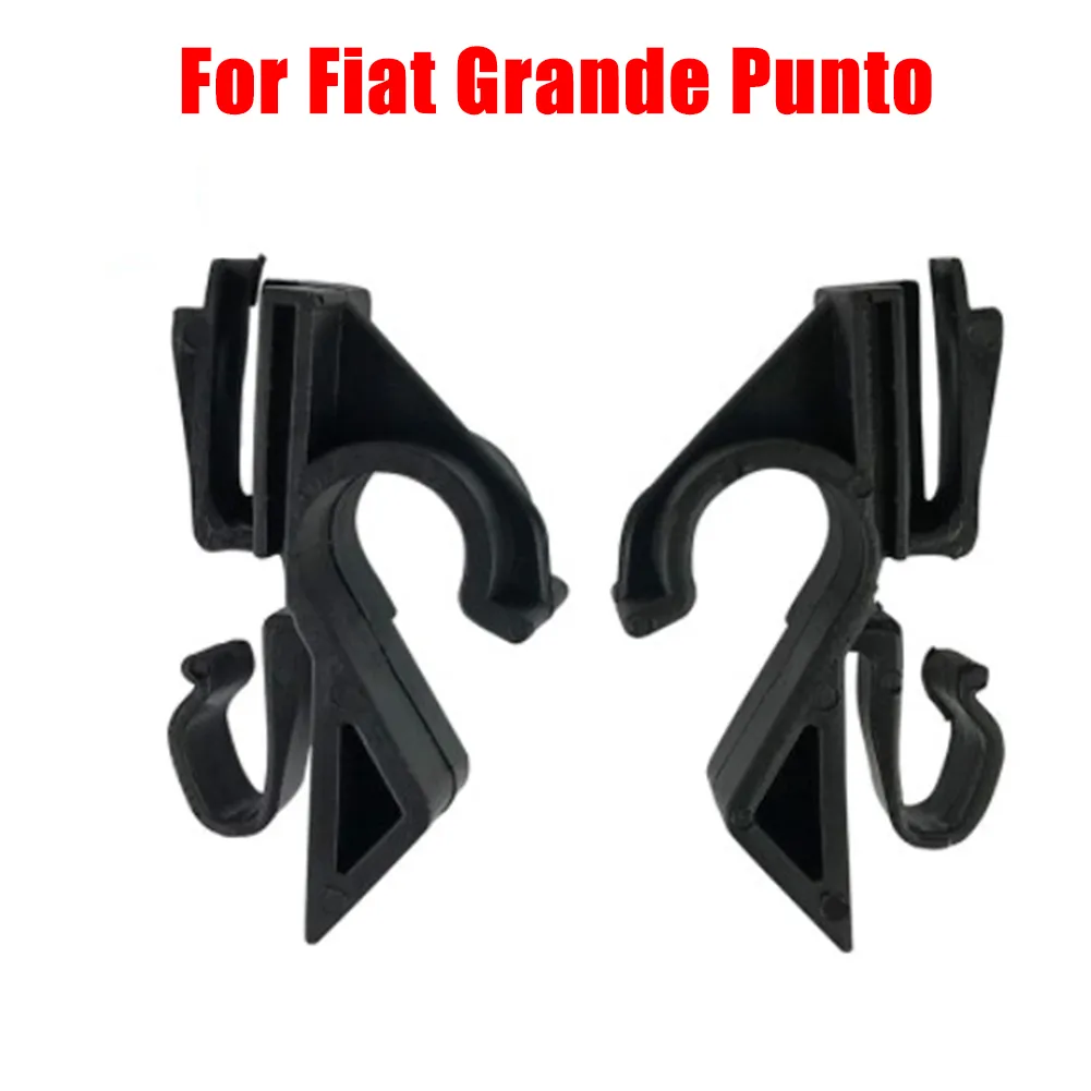 Pair Rear Parcel Shelf Clips For Fiat Grande Punto 2006+ 71719952 71719953 Car Clamps And Fasteners Auto Parts