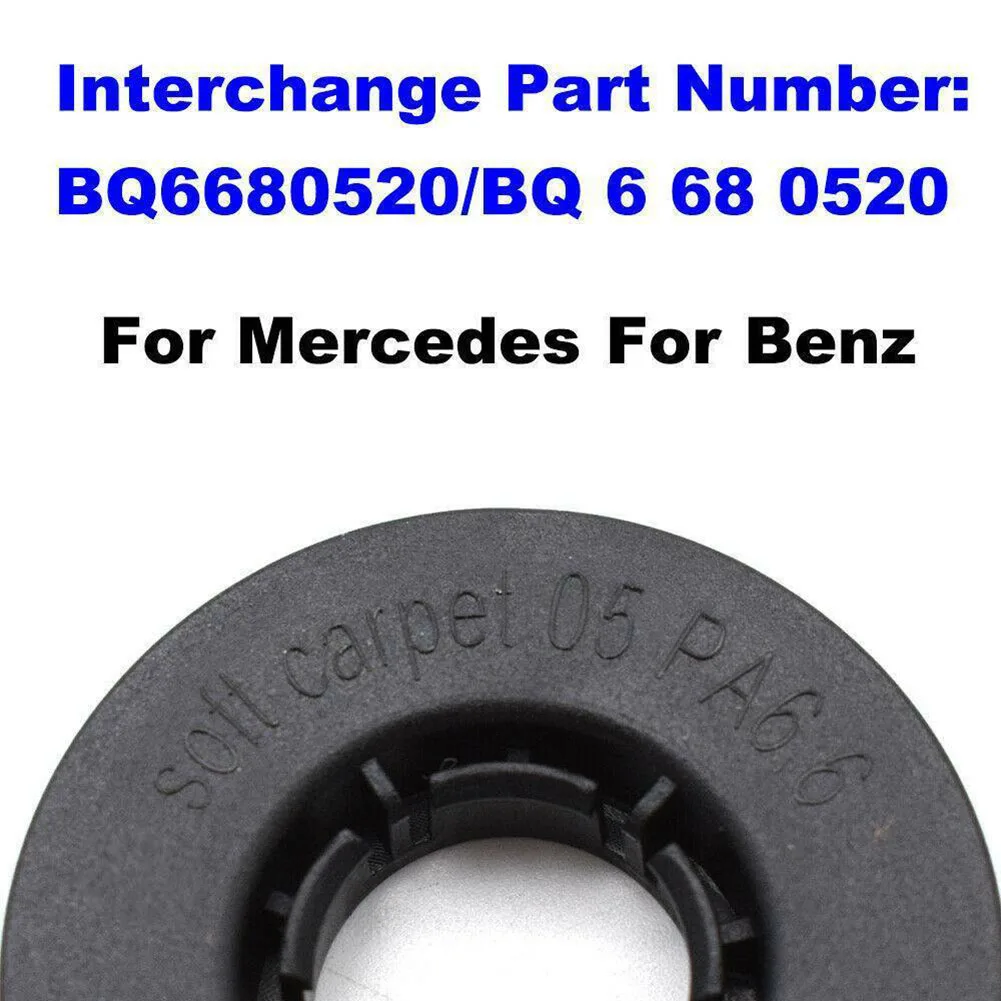 For Mercedes For Benz Car Floor Mat Clips Retention Button Carpet Clamps BQ6680520 16 X Fixing Clips Economical Practical