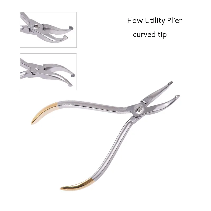 Dental Forceps Orthodontics Orthodontic Plier How Plier Wire Distal End Cutter Plier with  Tc Dentistry materials