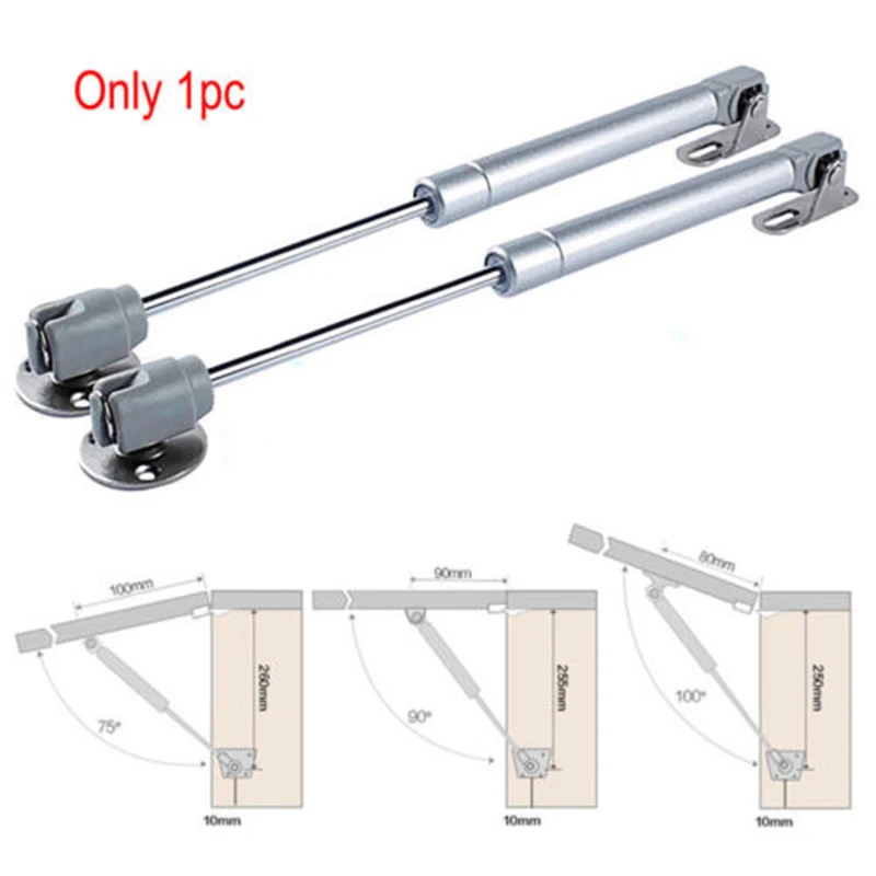 27cm 120N/150N Hydraulic Gas Spring Stay Strut Furniture Kitchen Cabinet Door Panels Opening Lift Up Pneumatic Support Rod