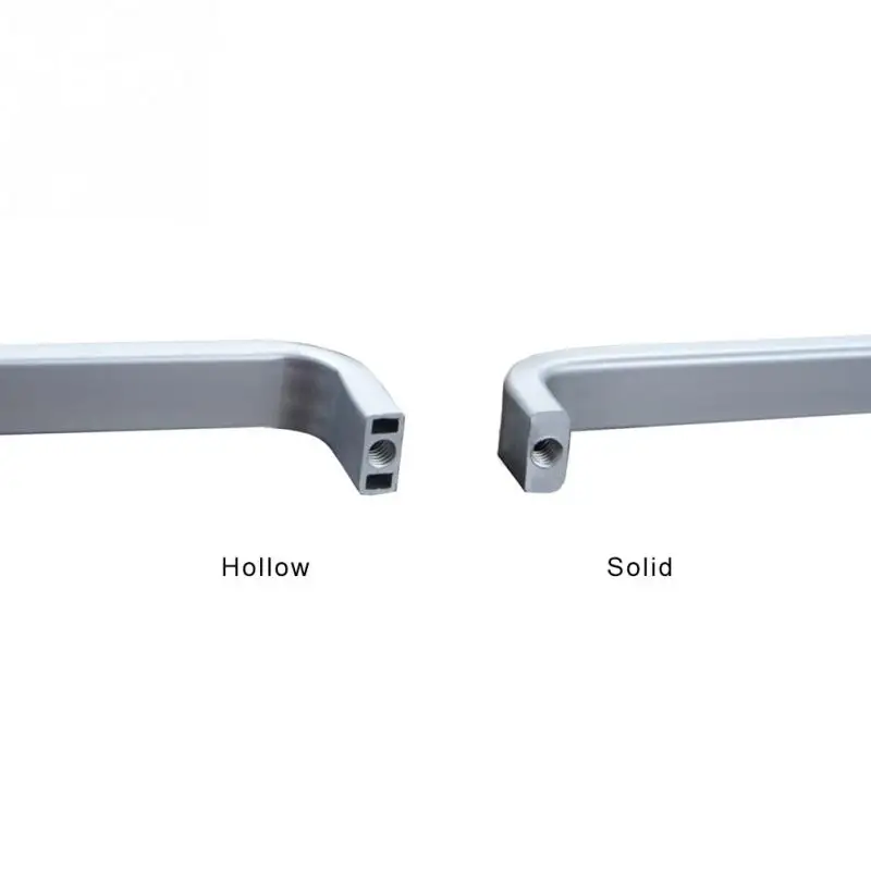 4/6/8/10/12 inches Space Aluminum Handles Kitchen Door Cabinet Straight Handle Pull Knobs Furniture Hardware