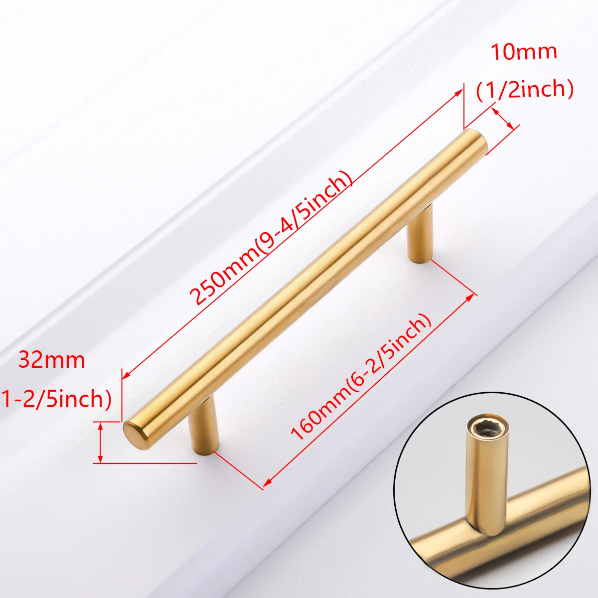Gold 160mm