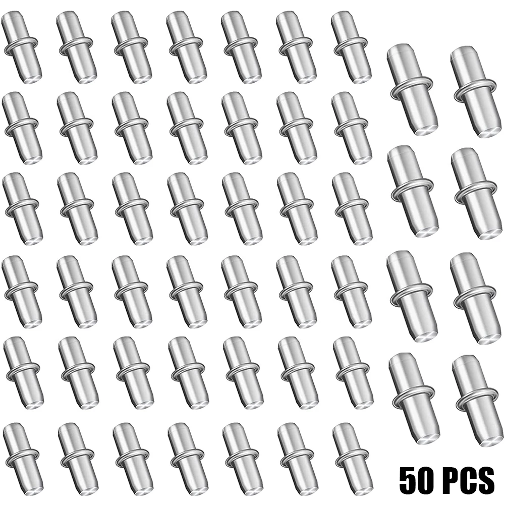 Bracket Shelf Support Pegs Sturdy Plated Pins 5x16mm Easy Installion For Cabinet Furniture Closet High Quality