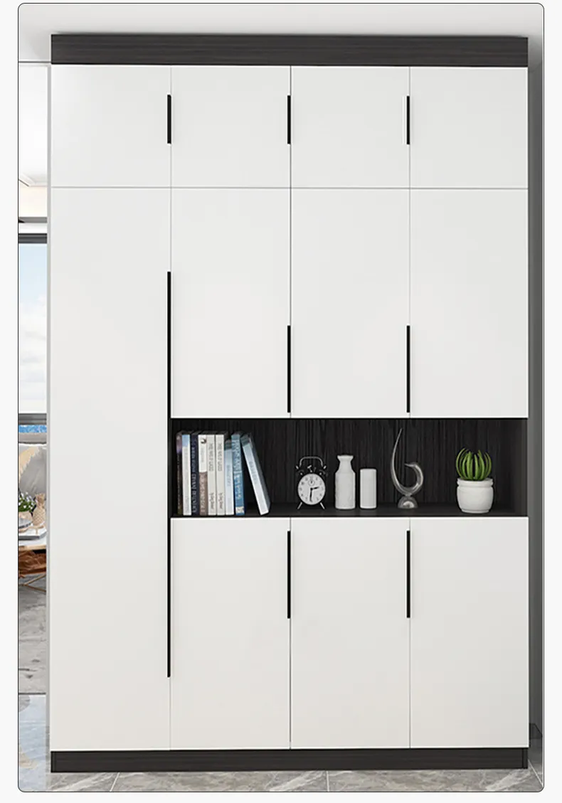 Gold Black Grey Hidden Handles Long Kitchen Cabinet Pulls Drawer Pulls Aluminum Alloy Furniture Handles Cupboard Wardrobe Pulls