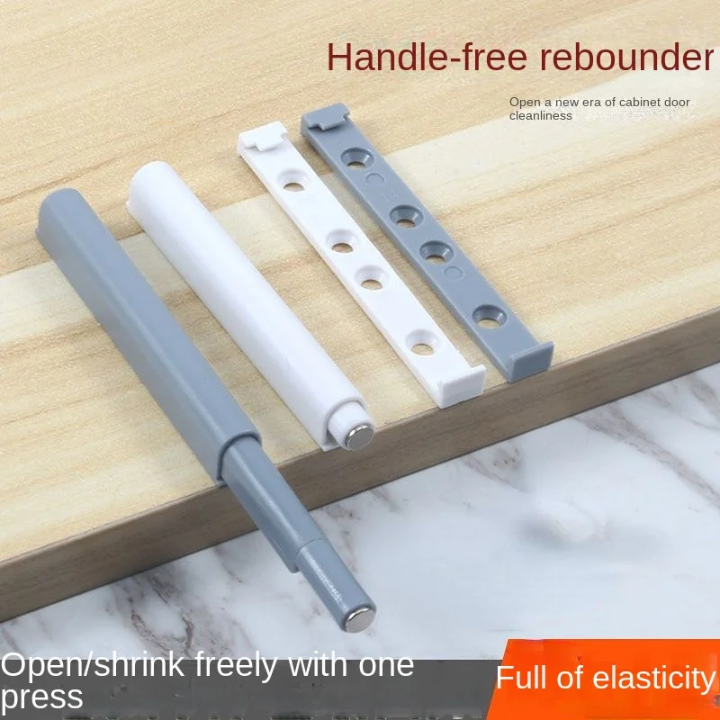 Adjustable Steady Stops Buffer Equipment Plastic Furniture Double Magnetic Closer Push To Open Door Rebounder Cabinet Hardware