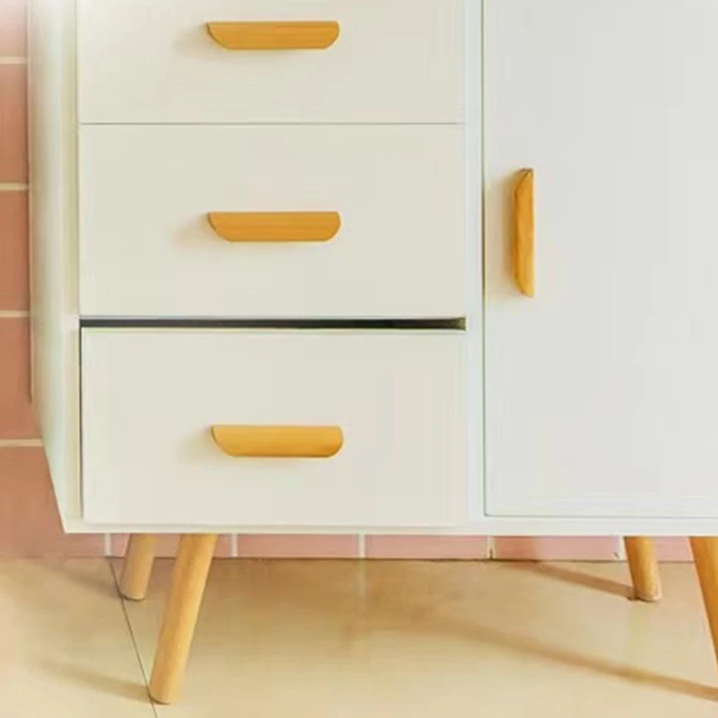 1Pc Cabinet Natural Solid Wood Handles Kitchen Cupboard Knobs Wardrobe Drawer Door Closet Dresser Pulls Furniture Hardware