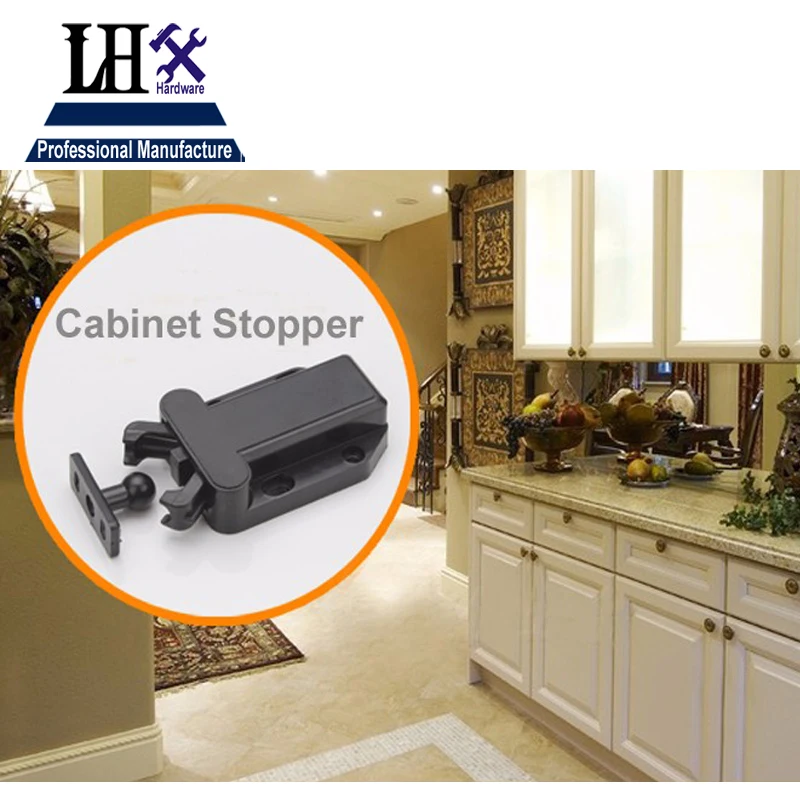 Cabinet Cupboard Kitchen Door Damper Buffer Soft Closer With Front Base Furniture Damper Screws Stopper 5Pcs/lot MMS321 B