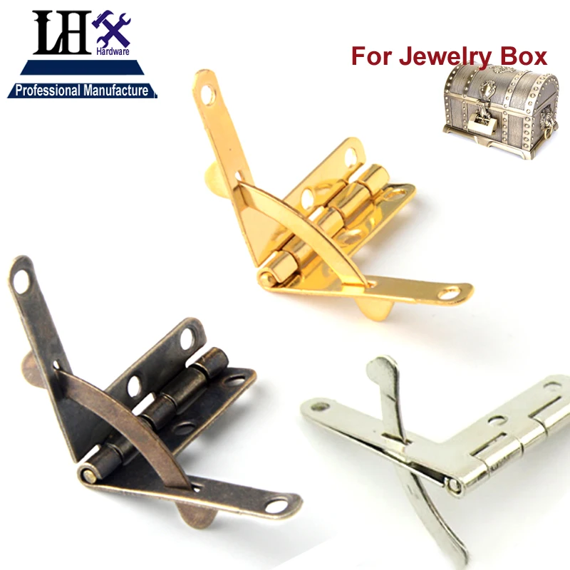 Furniture Jewelry Box Hinge for Storage-box Wooden Dressing  Case Coupling Head DIY Gift Cabinet Handmade Toolbox YP290 i