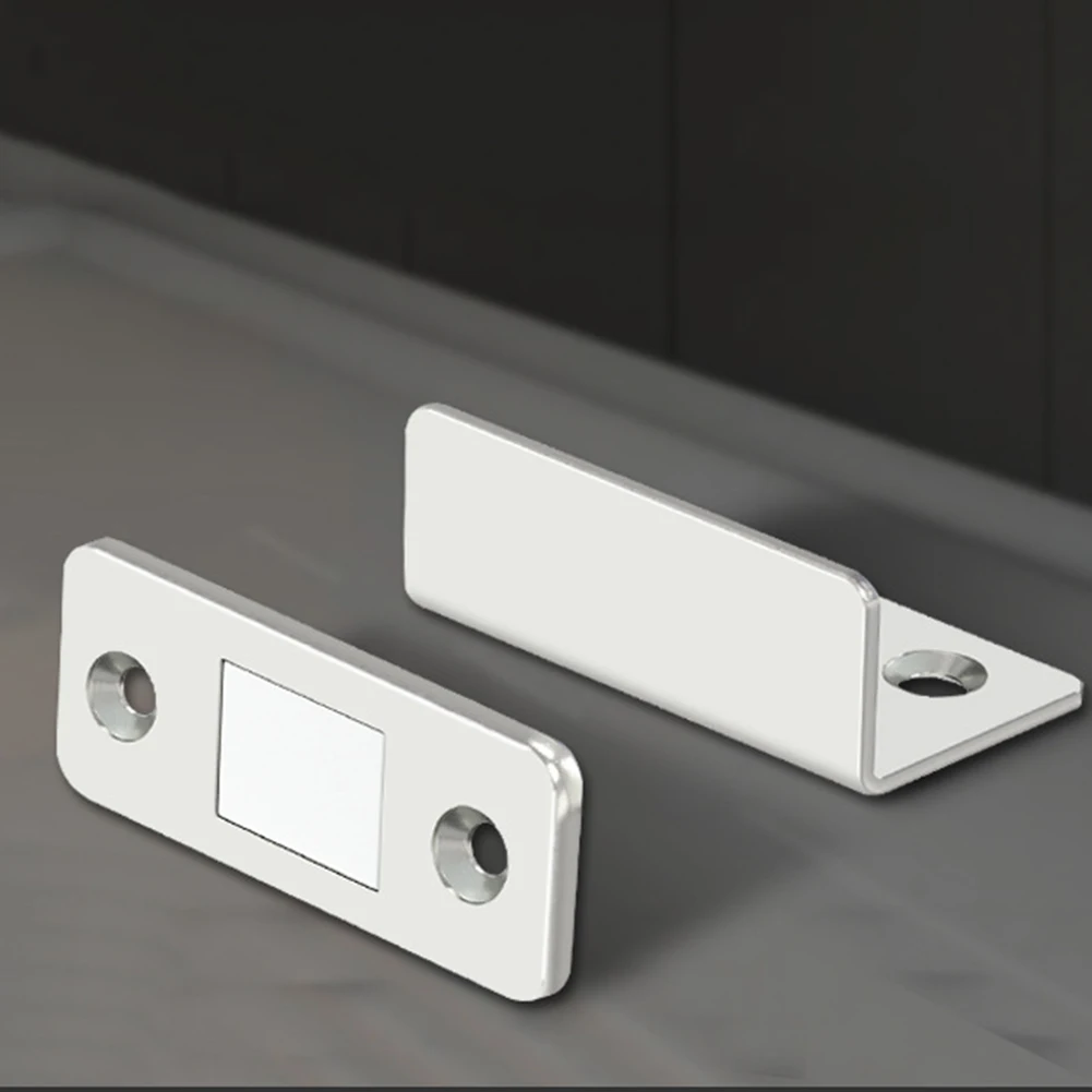 1-10Set Strong Magnetic Cabinet Catches Magnet Door Stops Hidden Door Closer With Screw For Closet Cupboard Furniture Hardware