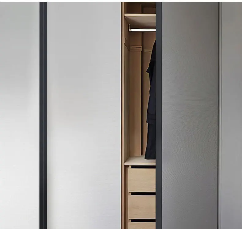 Modern Style Finger Edge Pull Aluminum Alloy Furniture Drawer Handles Hidden Cabinet Kitchen Cupboard Handles Knobs Hardware