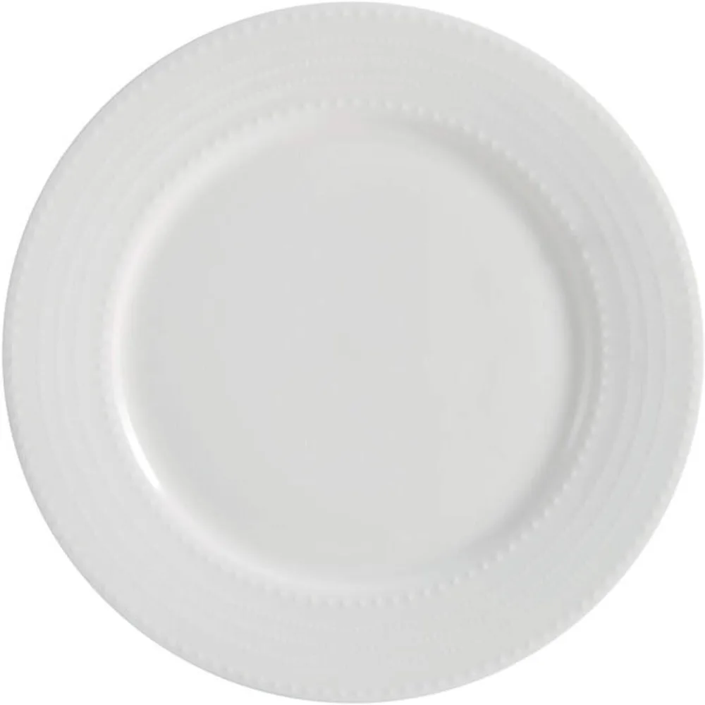 Mikasa Service For 8,White  Annabele Chip Resistant 40-Piece Dinnerware Set