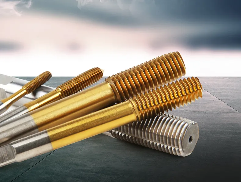 Forming Machine Screw Taps Metric Fine Thread Extruding HSS Cobalt quick-cutting steel Extrusion Thread Forming Tap Coating Tin