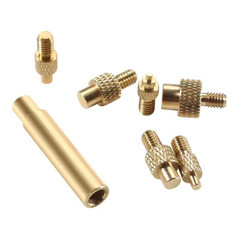 1Set Heat Insert Nut Iron Tip M2 M3 M4 M5 M6 Thread Embedded Kit Heat Insertion Tool For Plastic 3D Printer Soldering Iron