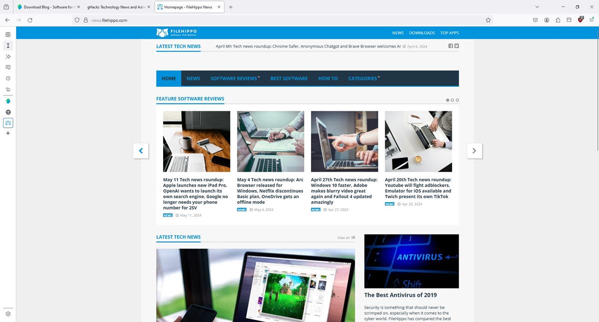 Mozilla Firefox is getting Vertical Tabs Tab Groups, and Profile Management