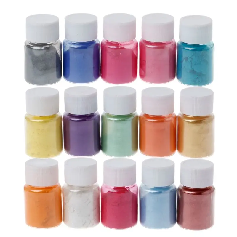 20 Colors Mica Powder Epoxy Resin Dye Pearl Pigment Natural Mica Mineral Powder L29K newest product