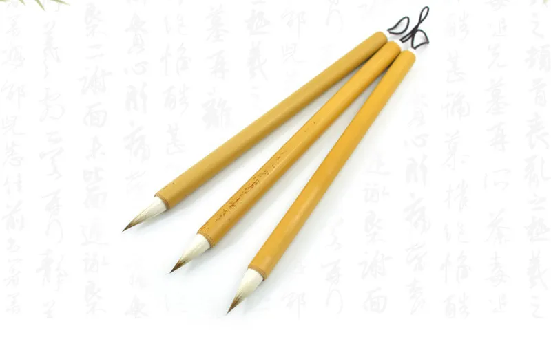 Chinese Calligraphy Brush Pen Multiple Hair Small Regular Script Writing Brush Set Landscape Painting Ink Brush Drawing Supplies