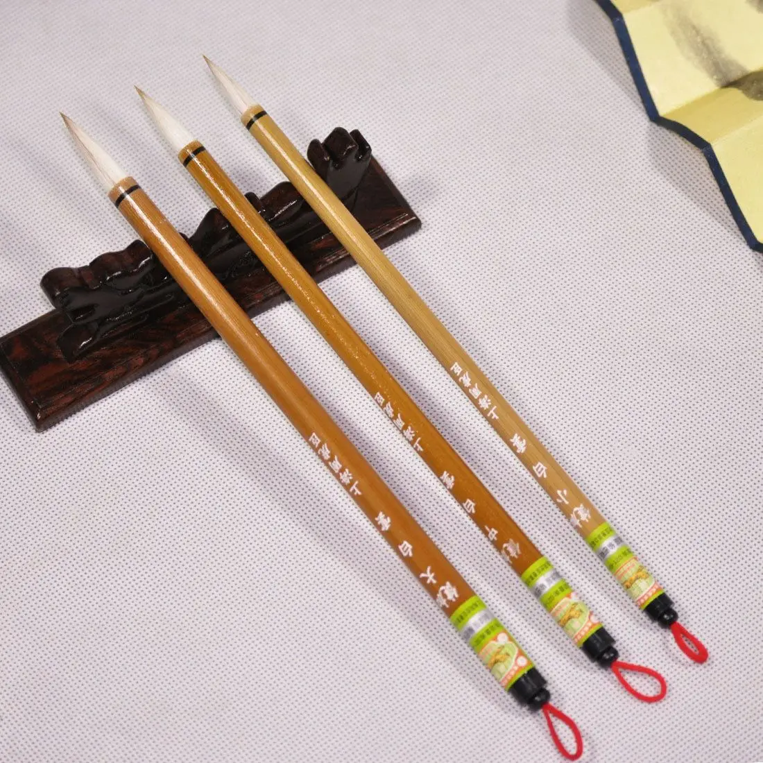 Zhou Hu Chen Chinese Da Bai Yun Calligraphy Coloring Painting Brush Pen Chinese Ink Brush Mo Bi China Painting Supplies