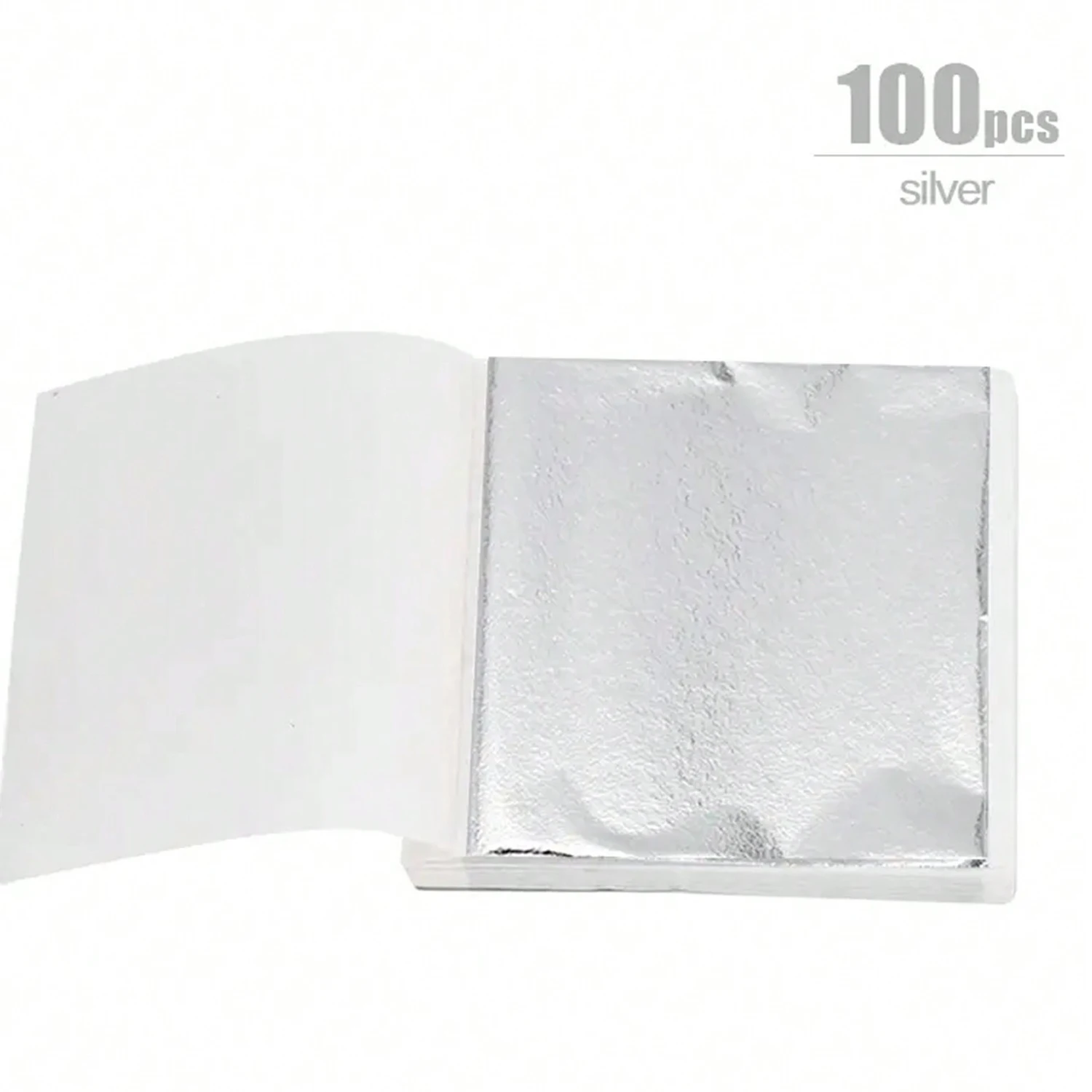 Gold and Silver Artificial Paper Cake Dessert Decoration Crafts 100 Pieces