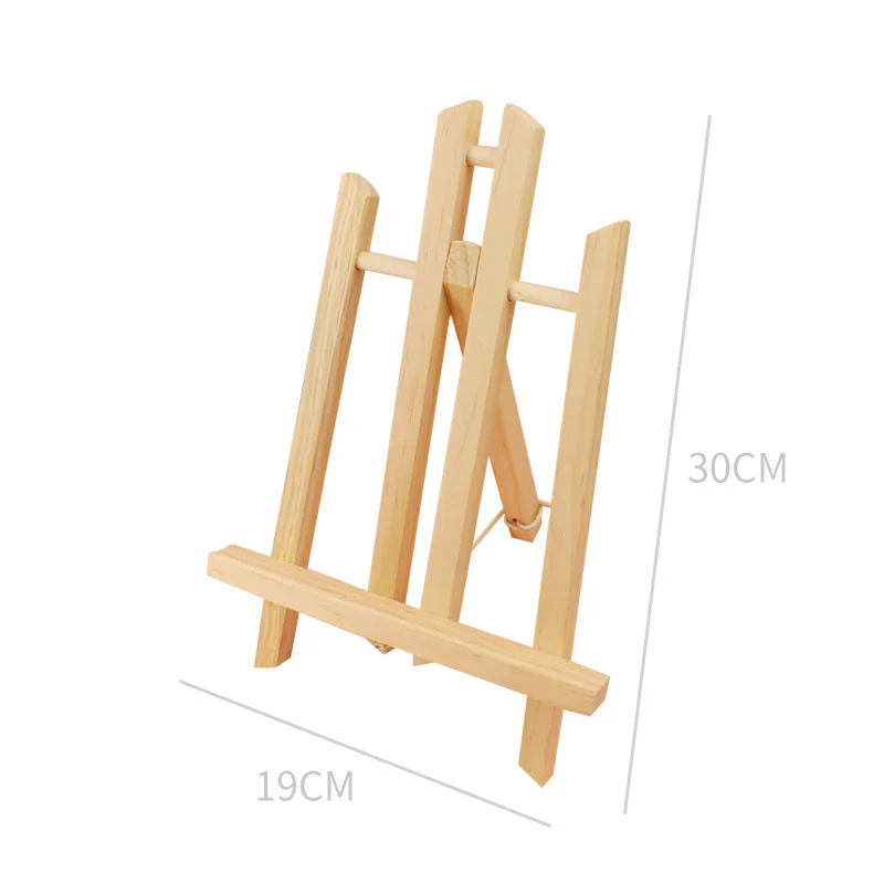 Beech Wood Table Easel For Artist Easel Painting Craft Wooden Stand For Party Decoration Art Supplies 30cm/40cm/50cm