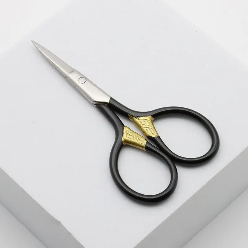 Print Flower Scissors Durable High Steel Vintage Tailor Scissors Craft Household For Fabric Scisso Rsembroidery Sewing Shears