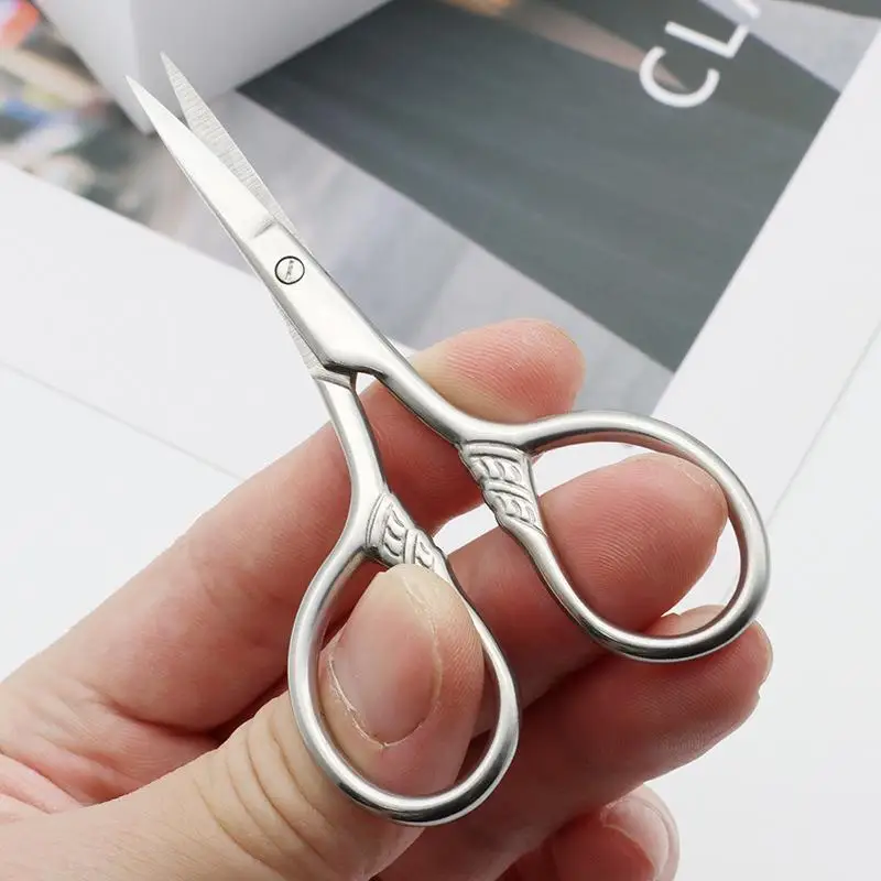 Print Flower Scissors Durable High Steel Vintage Tailor Scissors Craft Household For Fabric Scisso Rsembroidery Sewing Shears