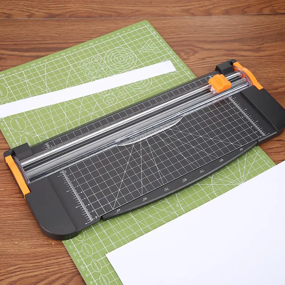 A4 Paper Cutting Machine A4 Paper Cutter Art Trimmer Crafts Photo Scrapbook Blades DIY Office Home Stationery Knife