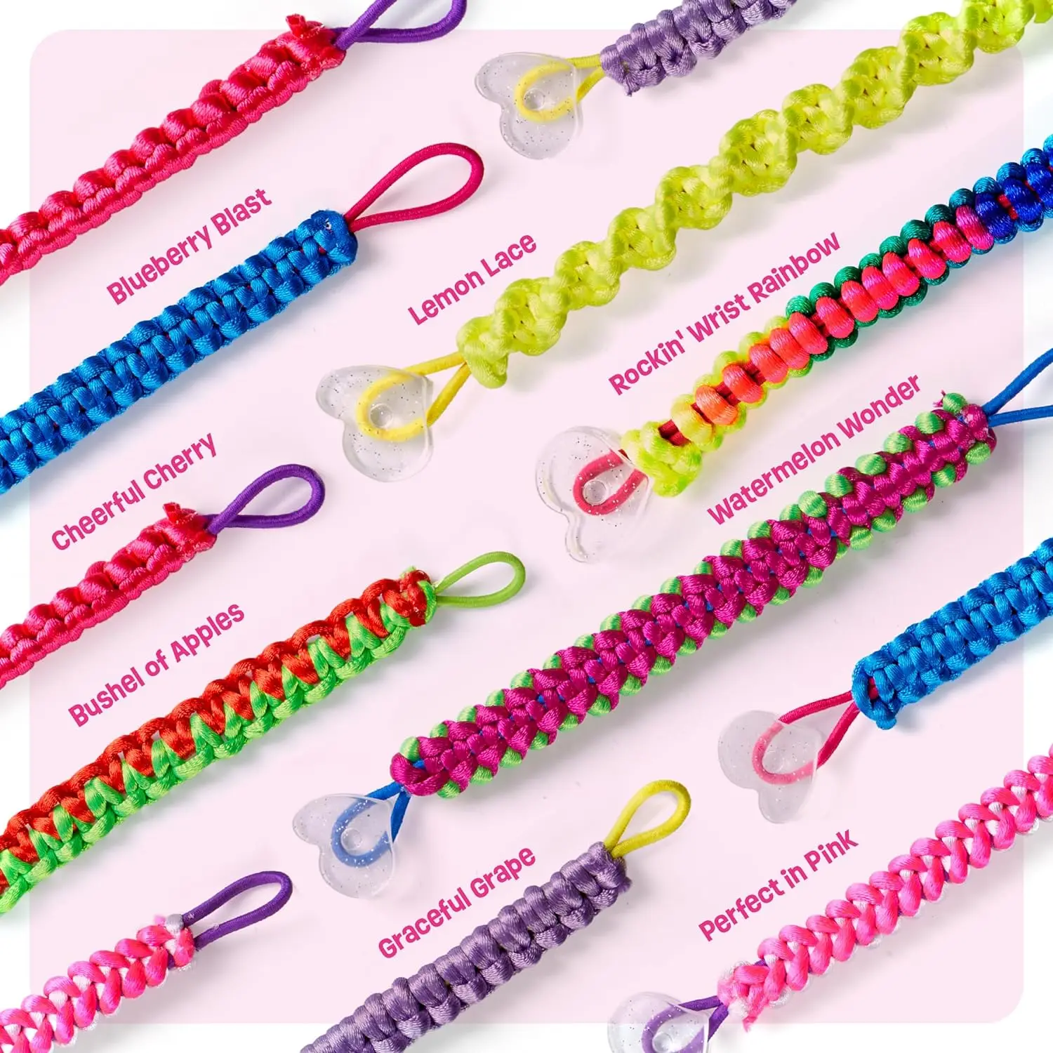 Friendship Bracelet Making Kit for Girls Crafts for Girls String Bracelet Maker Craft Gifts for 6-12 Year Old Birthday Gift Idea