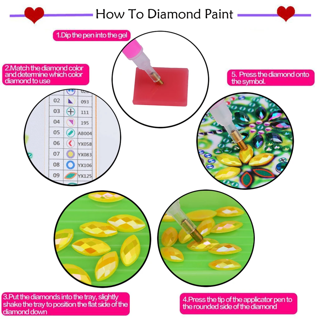 10pcs/Set DIY Christmas Diamond Painting Coasters with Holder Wood Tablemat Diamond Art Kits for Adults Christmas Coasters