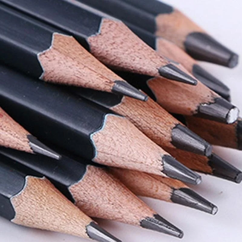 14Pcs/pack Drawing Pen Ultra Fine Line Marker Black Sketch Pen 6H 4H 2H HB B 2B 3B 4 B 5B 6B 7B 8B 10B 12B Art Marker Pencil