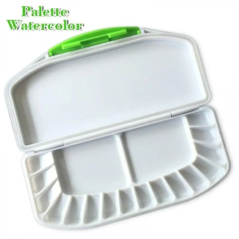 1Pc Folding Watercolor Palette Airtight Leak-proof Art Supply For Acrylic Painting Oil Paint