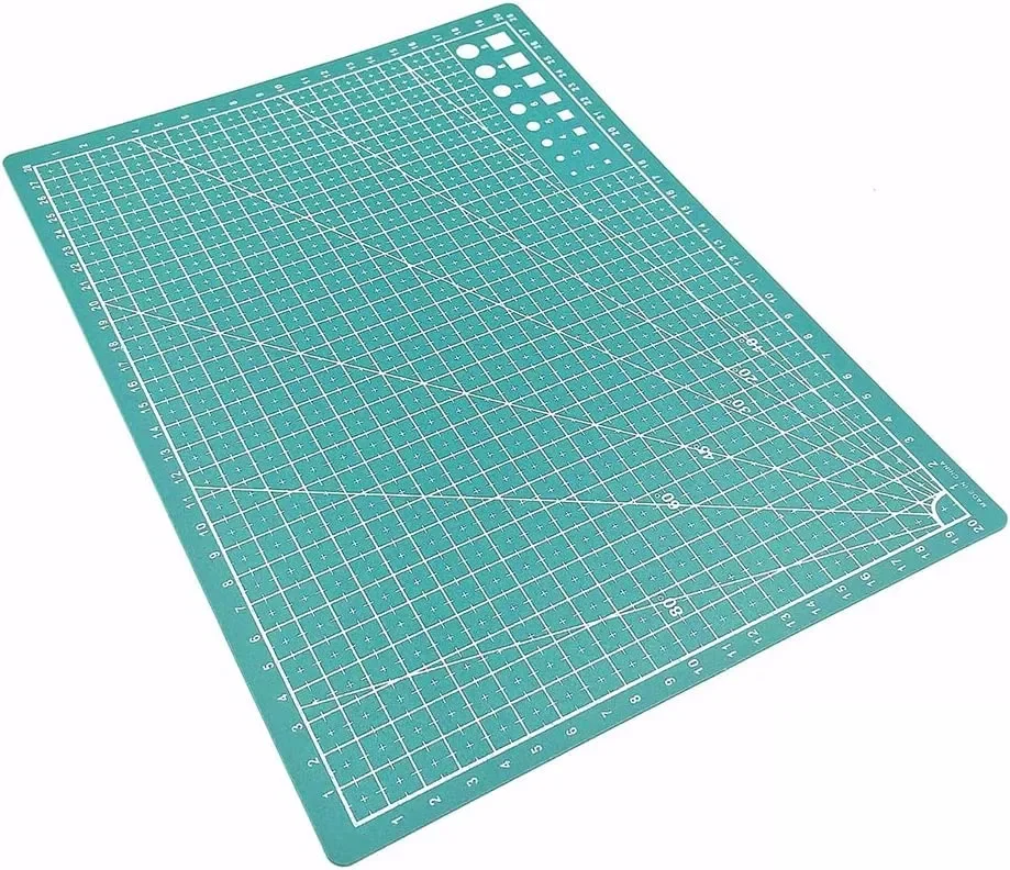 Durable A3 / A4 / A5 Multifunctional Cutting Mat Diy Handicraft Art Engraving Board Paper Carving Pad High Elasticity Toughness