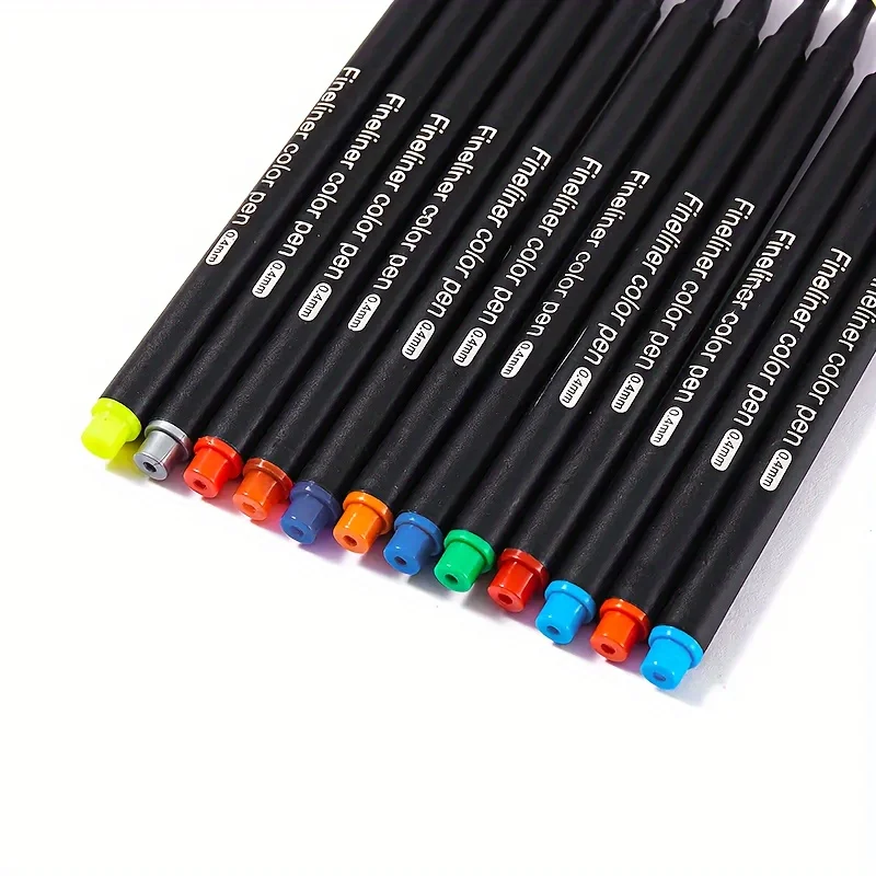 12/24/36/48 Art Colored Pens Fine Point Markers Fine Tip Drawing Pens Fineliner Pen for Journaling Writing Note Art Office