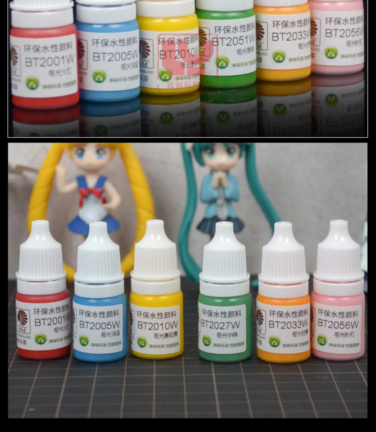 18-Color SM Water-Based Paint Matte Series Water-Based Acrylic Oil Paint 5ml Art Painting Assembly Model Gundam Military Model