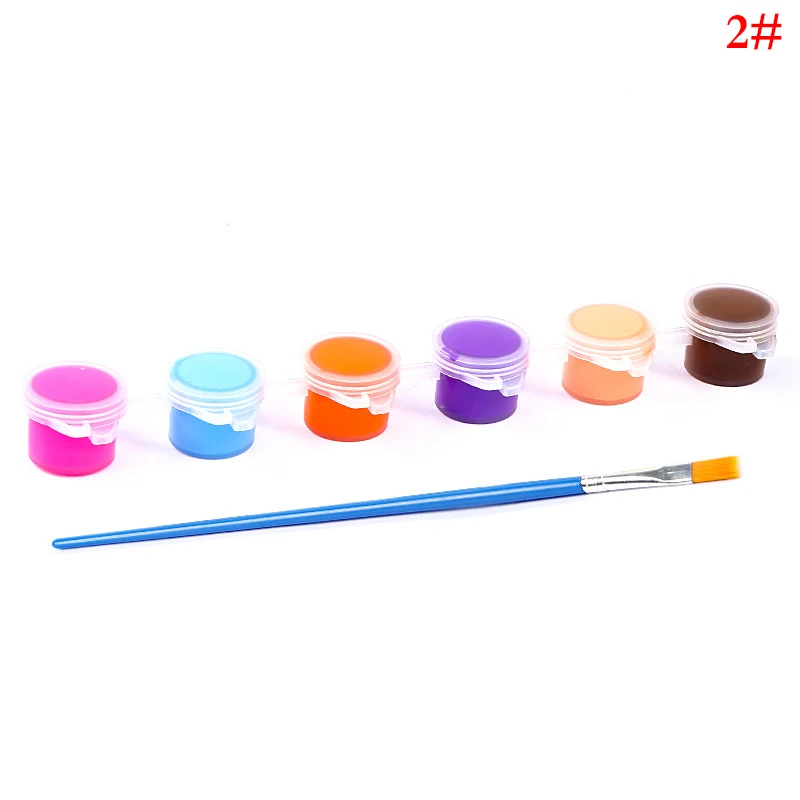 6 Colors Eco-friendly Acrylic Paint DIY Handmade Painting Art Materials Arts Crafts Painting Tool DIY Graffiti Acrylic Pigment