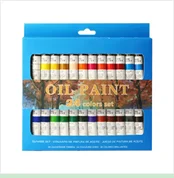 12/24 Colors Artist Acrylic Paints 15ml Tube Drawing Painting Pigment Wall Paint