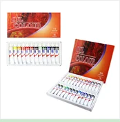 12/24 Colors Artist Acrylic Paints 15ml Tube Drawing Painting Pigment Wall Paint